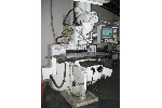 CNC VERTICAL MACHINING CENTERS: MILLTRONICS VKM4 CNC KNEE MILL, 30x15x15 TRVLS, CAT 40, 4000 RPM, 5 HP, 8200 CONVERSATIONAL CTRL, LOW HOURS, NEW 2008, Click to view larger photo...