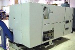 CNC TURNING CENTERS: DAEWOO PUMA 250 M CNC LATHE, LIVE TOOL, FANUC 18-T, 22.44 SWING, 33 CENTERS, 3 IN BAR CAP, CHIP,  '98, Click to view larger photo...