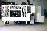 CNC HORIZONTAL MACHINING CENTERS: NIIGATA SPN-50 CNC HORIZONTAL MILL, FANUC 16iM, 29 x 29 x 29, 12000 RPM, 60 ATC, 1200 ipm CUT, COOL THRU, CHIP, '03, Click to view larger photo...