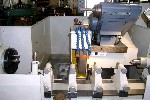 GRINDERS: SUPERTEC G32-100NC CNC UNIVERSAL GRINDER, 13 IN. x 40 IN., 1400 RPM, SWIVEL HEAD, I.D. ATTACHMENT, STEADY REST, 2008, Click to view larger photo...