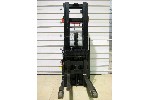 FORK LIFTS: 3500 LB, B T PRIME MOVER ELECTRIC FORKLIFT TRUCK, 249 IN. LIFT, SCISSOR REACH & TILT FORK, 36 VOLT WITH CHARGER, UP,2000, Click to view larger photo...