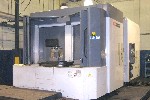 CNC HORIZONTAL MACHINING CENTERS: MAZAK FH-8800 CNC HORIZONTAL MILL, 35.5 IN. PALLET, MAZATROL FUSION 640M CONVERSATIONAL , 7000 RPM, 80 TOOLS, '01 (4599), Click to view larger photo...
