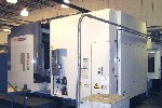 CNC HORIZONTAL MACHINING CENTERS: MAZAK FH-8800 CNC HORIZONTAL MILL, 35.5 IN. PALLET, MAZATROL FUSION 640M CONVERSATIONAL , 7000 RPM, 80 TOOLS, '01 (4599), Click to view larger photo...